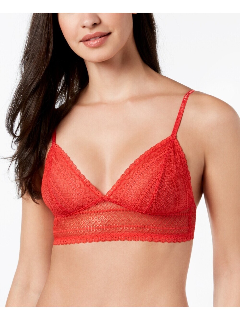 DKNY Womens Wirefree Bralette Size L